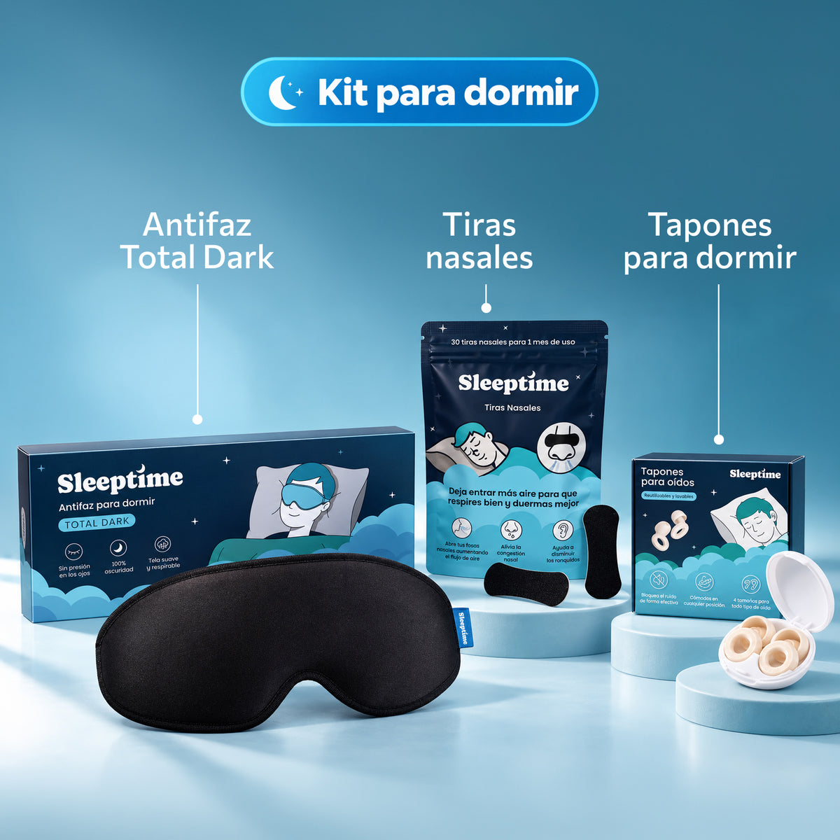 Kit para dormir Sleeptime